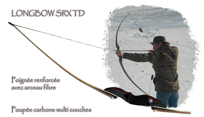 60 pouces arc arc arc recourbé poignée en bois tir à l'arc traditionnel tir  à l'arc membres en fibre de verre pour la pratique des sports de tir de  chasse en plein